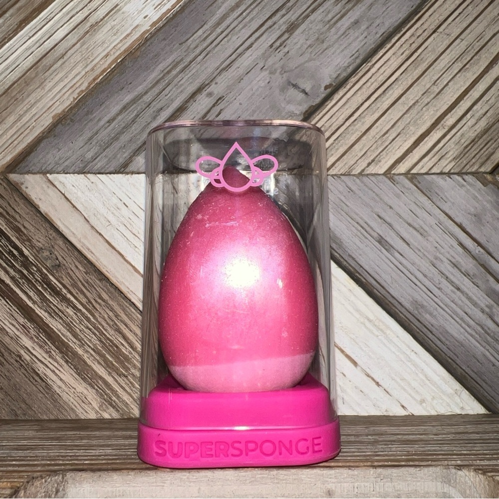 Pink Supersponge Silicone infused reusable Makeup Applicator